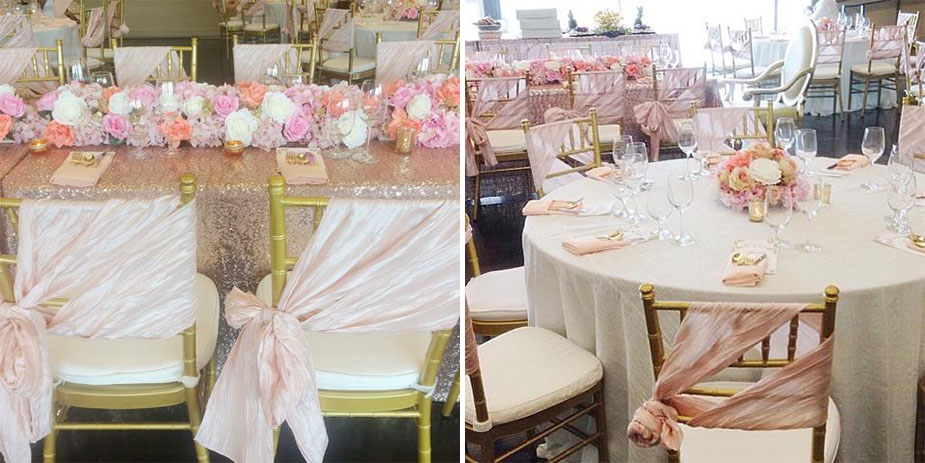 Photos Beautiful Blush And Sequin Bridal Shower By Var Events