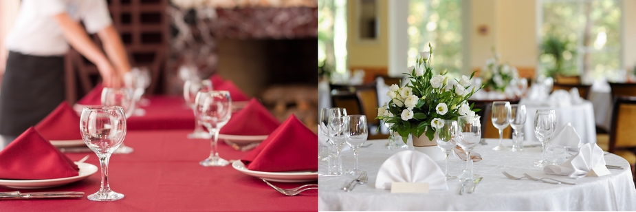 Catering Tablecloths and Napkins